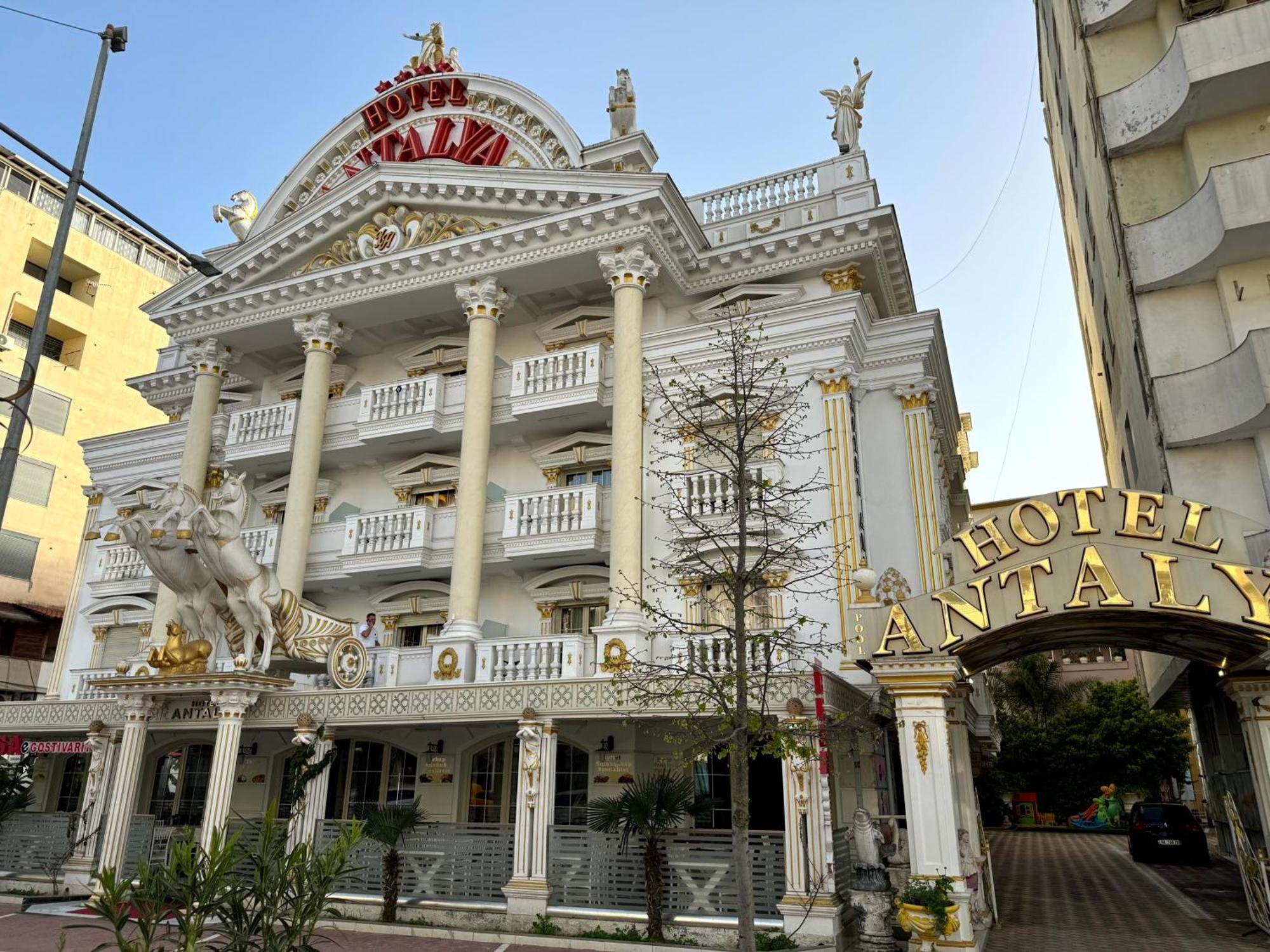 Hotel Antalya - Beach Durrës Exterior foto